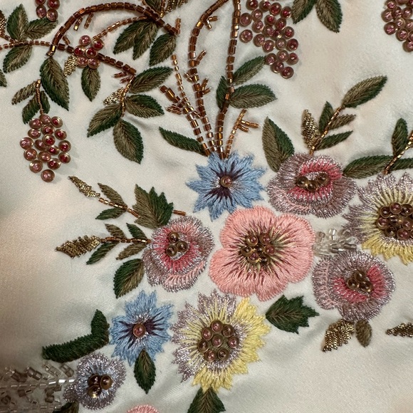 Clio Peppiatt Peacock Mini Dress - Picture 5 of 7